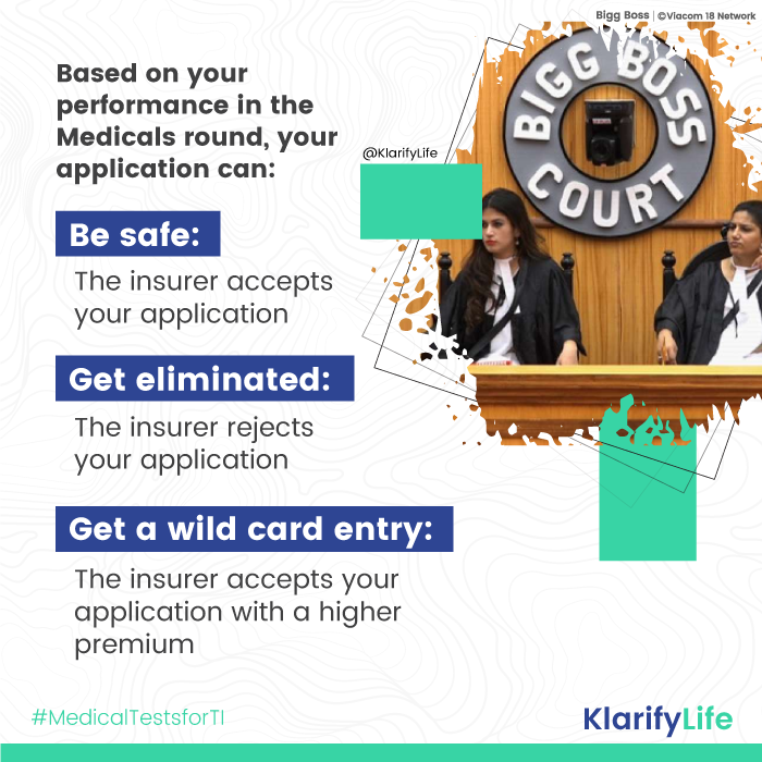 What medical tests do I need to take for my term insurance application?