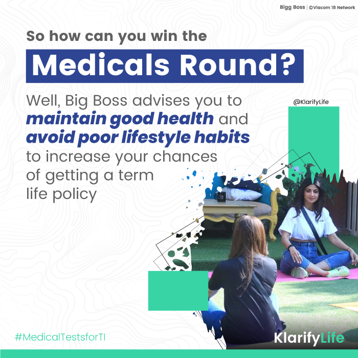 What medical tests do I need to take for my term insurance application?