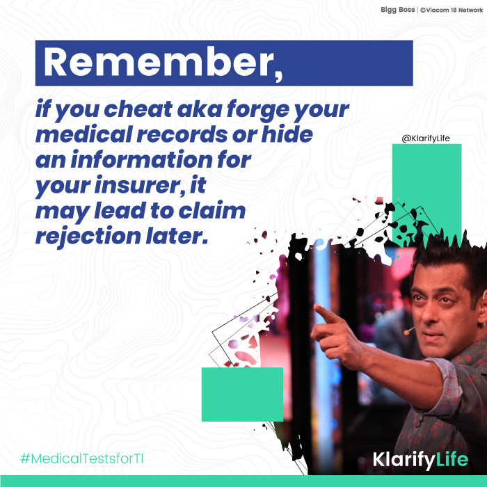 What medical tests do I need to take for my term insurance application?